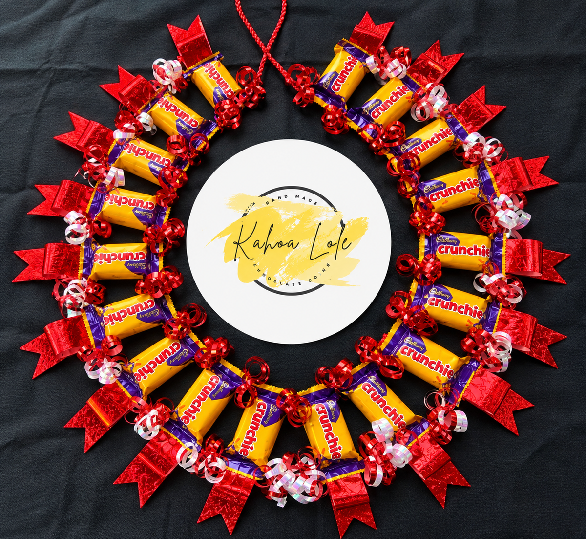 Red and White Crunchies