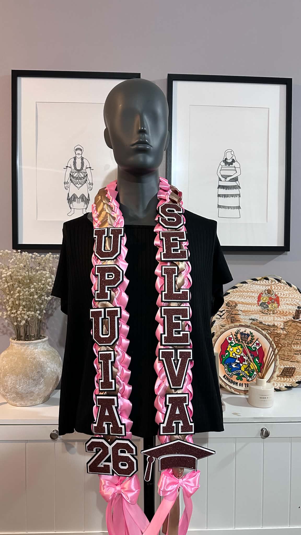 Adult Customised Ribbon Kahoa