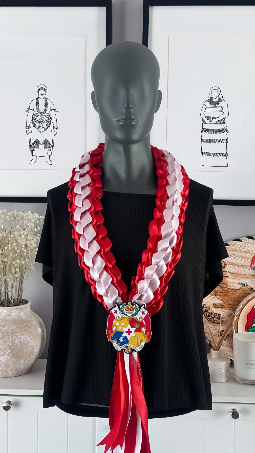 Tonga/Samoa Ribbon Kahoa