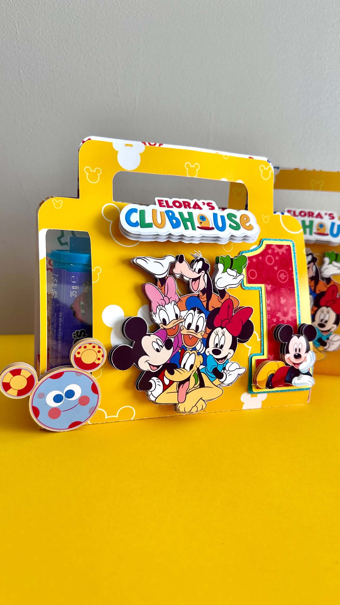 Customised Mickey Mouse activity pack